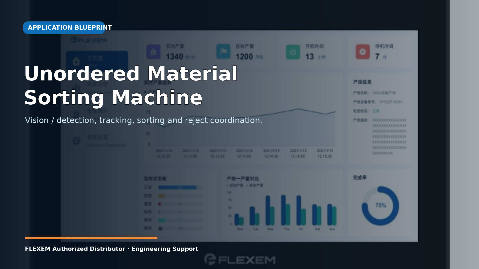 Vision-guided material sorting machine automation case