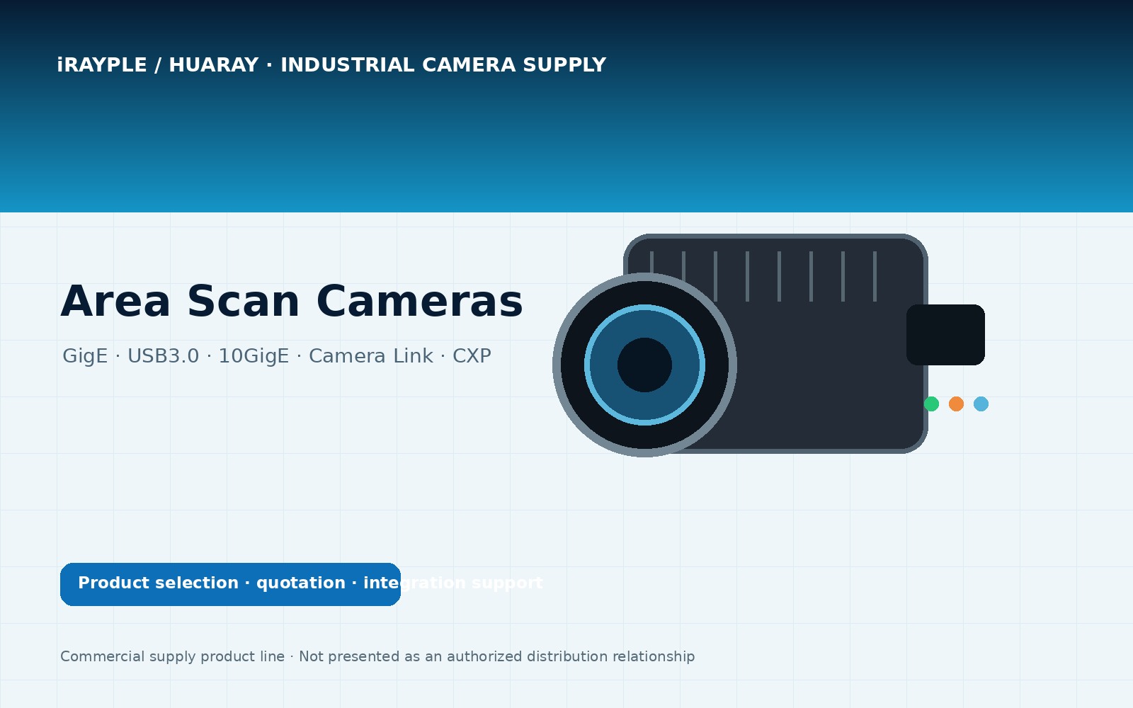iRAYPLE Huaray industrial machine vision camera